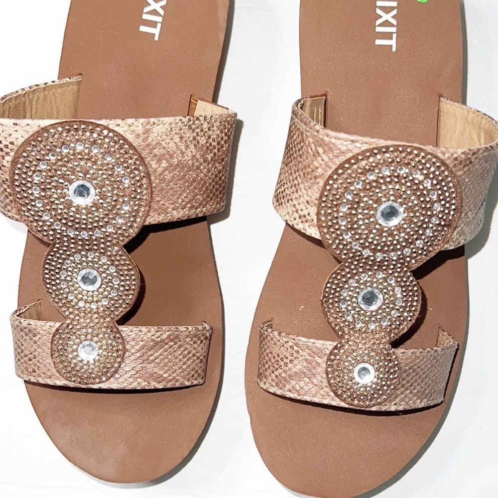 Mix It Python Strap Strappy Women's Wedge - image 3